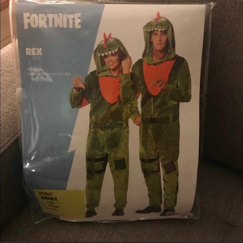 Adult S/M Rex Fortnite costume
